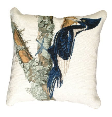 Ivory-Billed Woodpecker 18" x 18 Pillow