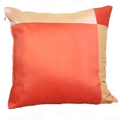 Silk Accent Pillow  Orange - 16"x 16"