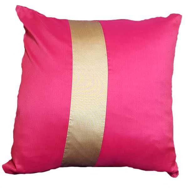 Silk Accent Pillow  Bubblegum - 16"x 16"